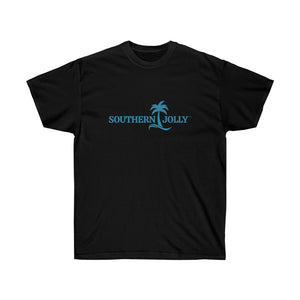 Black T-Shirt With Southern Jolly Logo