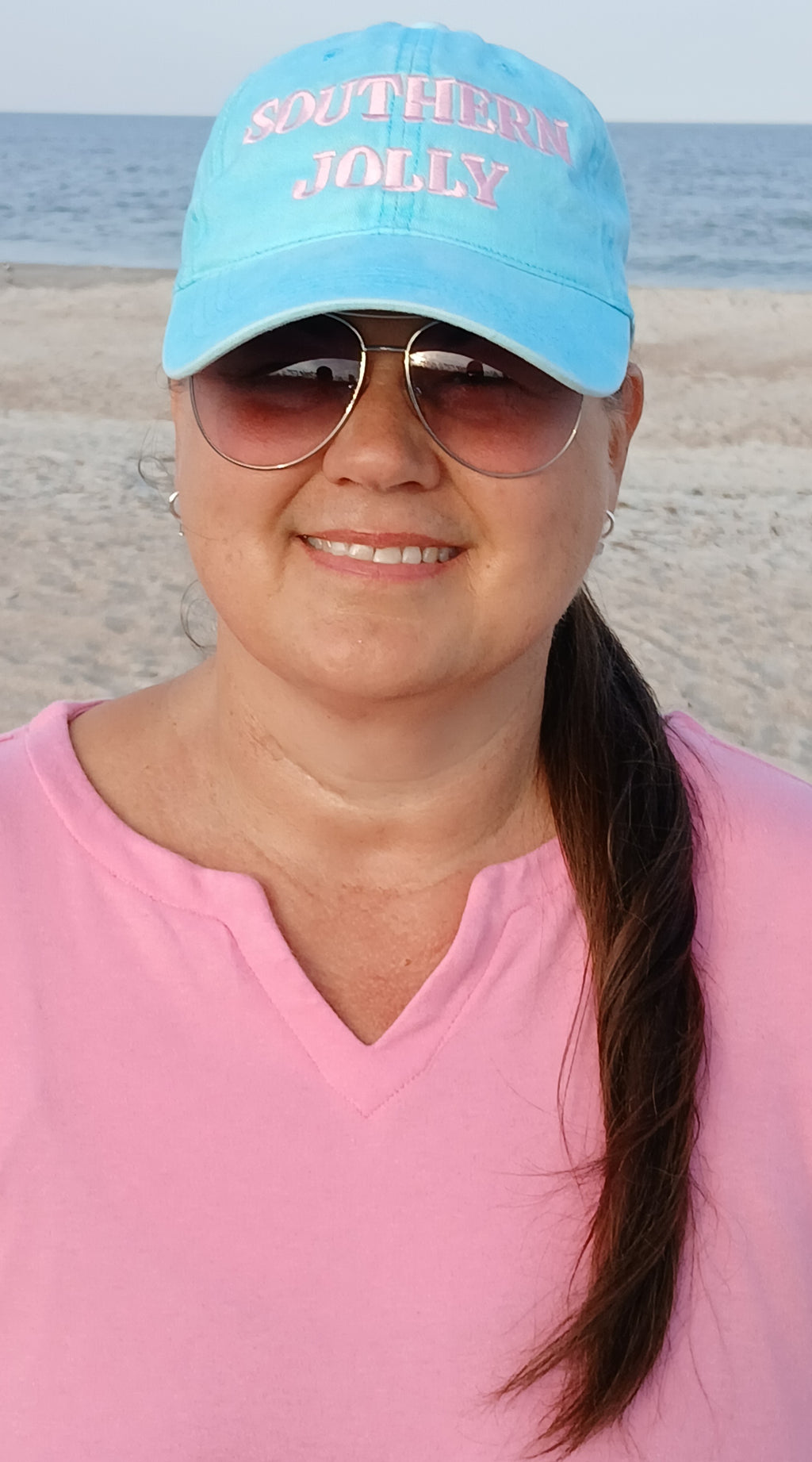 Baseball Cap Featuring Southern Jolly Embroidered Text