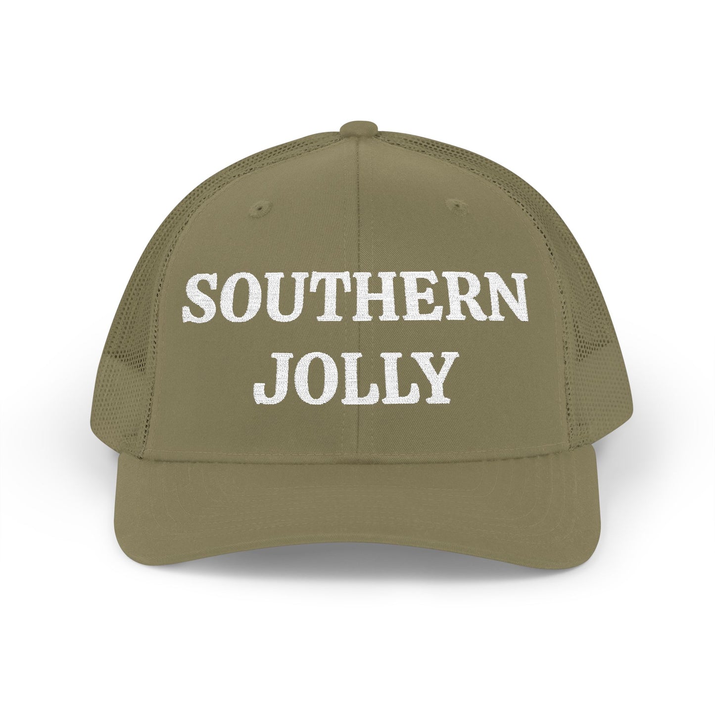 Snapback Trucker Cap With Southern Jolly Embroidery