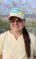 Baseball Hat Featuring Southern Jolly Embroidered Text