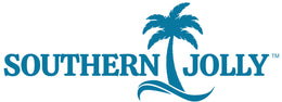 The Southern Jolly logo with a palm tree and ocean waves.