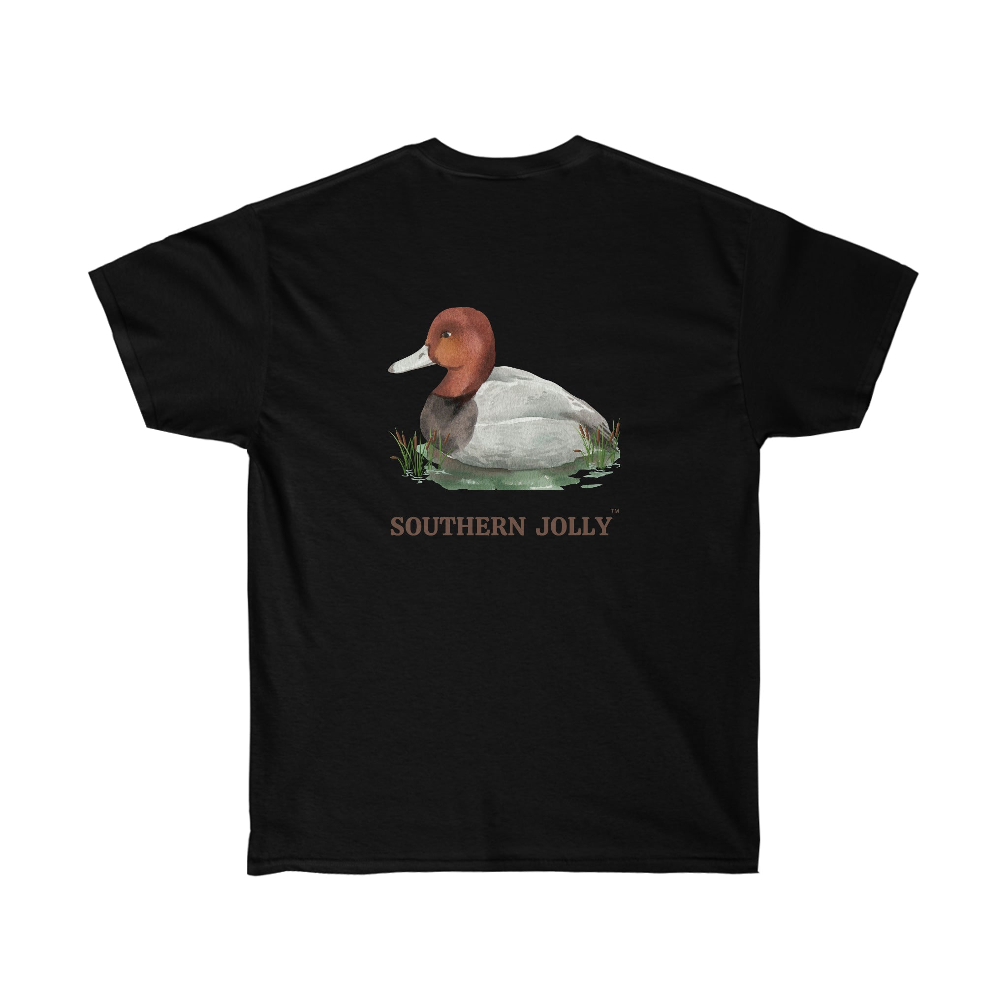 T-Shirt With A Duck Redhead Design
