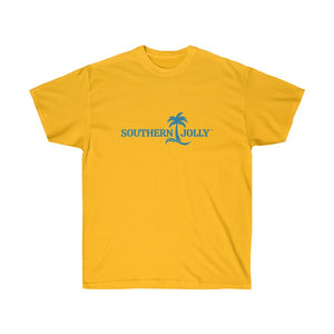Yellow T-Shirt With Southern Jolly Logo